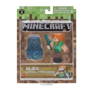 Opakowanie Minecraft - figurka Alex ze skrzydłami