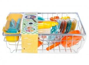 Opakowanie Naczynia kuchenne w metalowym koszyku