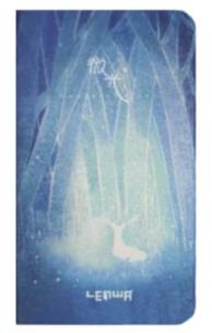 Opakowanie Notes A6/96K Jeleń w Lesie Niebieski