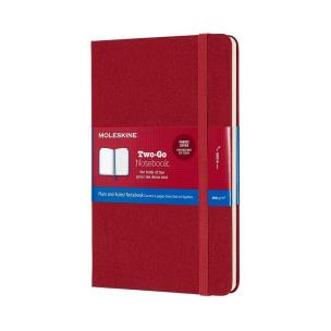 Opakowanie Notes linia tw. TWO-GO, cranberry MOLESKINE