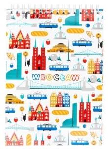 Opakowanie Notes na spirali - A5 Wrocław symbole FOLKSTAR