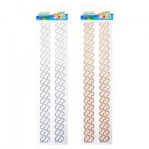 Opakowanie Ozdoba dekoracyjna samprzylepne kryształki pasek