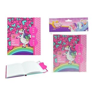 Opakowanie PamiętnikUnicorn z sekretnym kodem