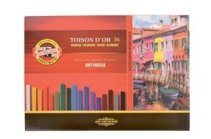 Opakowanie Pastele Toison D'Or 36 kolorów