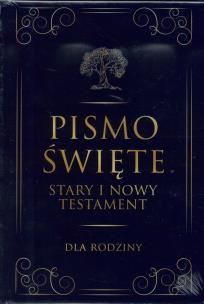 Okładka książki Pismo Święte ST i NT duże - Dla rodziny