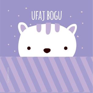 Opakowanie Podstawka korkowa - Ufaj Bogu MIŚ