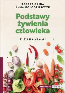 Okładka książki Podstawy żywienia człowieka z zadaniami