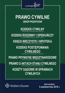 Okładka książki Prawo cywilne Zbiór przepisów