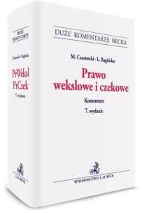 Okładka książki Prawo wekslowe i czekowe Komentarz