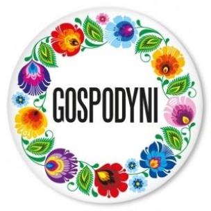 Opakowanie Przypimka duża - gospodyni łowicka biała 58 mm