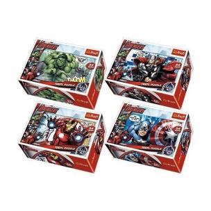 Opakowanie Puzzle 54 mini Drużyna Avengers mix TREFL