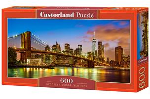 Opakowanie Puzzle 600 Brooklyn Bridge, New York CASTOR