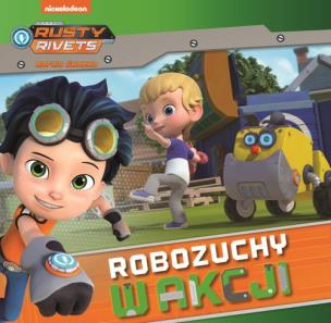 Okładka książki Rafcio Śrubka. Robozuchy w akcji