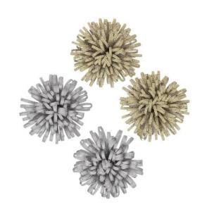 Opakowanie Rozetka Gwiazda srebrna/złota