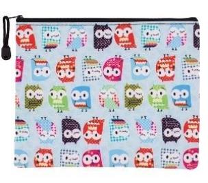 Opakowanie Saszetka na zamek A5 Sowy D.RECT