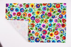 Opakowanie Ściereczka kuchenna - łowicka biała FOLKSTAR