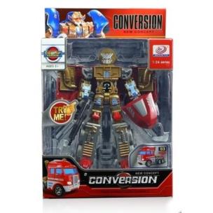 Składany Auto-Robot Ciężarówka Red. Wydawca: Isere. Multiszop.pl Opakowanie Składany Auto-Robot Ciężarówka Red