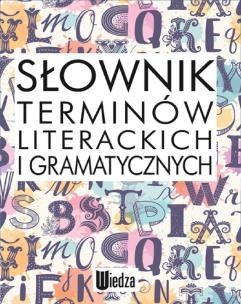 Okładka książki Słownik terminów literackich i gramatycznych