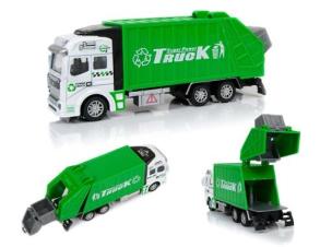 Opakowanie Śmieciarka model z napędem zielona