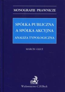 Okładka książki Spółka publiczna a spółka akcyjna