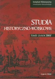 Okładka książki Studia historyczno wojskowe t.2