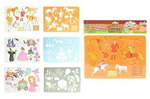 Opakowanie Szablony koni, różne rodzaje