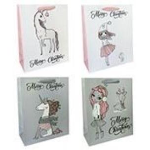 Opakowanie Torba prezentowa 26x32cm Merry Christmas (12szt)