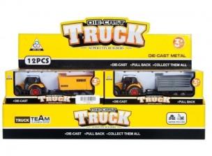 Opakowanie Traktor metalowy z przyczepą