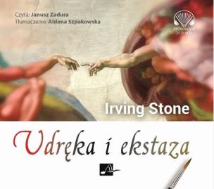 Udręka i ekstaza audiobook. Autor: Stone Irving. Multiszop.pl Okładka książki Udręka i ekstaza audiobook