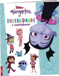 Okładka książki Vampirina. Przebieranki z Naklejkami