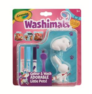 Opakowanie Washimals Królik i Chomik blister CRAYOLA