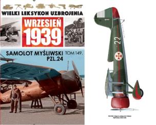 Opakowanie Wielki Leksykon Uzbrojenia Wrzesień 1939 Tom 149 Samolot myśliwski PZL.24