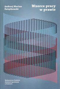 Okładka książki Wzorce pracy w prawie