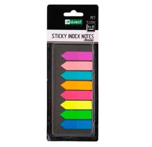 Zakładki indeksujące 12x45mm Strzałka D.RECT. Wydawca: D.RECT. Multiszop.pl Opakowanie Zakładki indeksujące 12x45mm Strzałka D.RECT