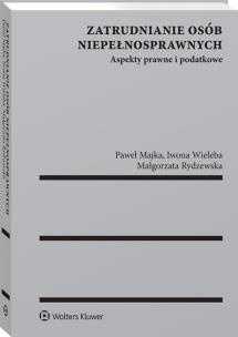 Okładka książki Zatrudnianie osób niepełnosprawnych