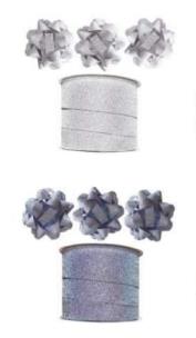 Opakowanie Zestaw do pakowania srebrny niebieski