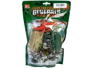 Opakowanie Zestaw figurek z pojazdami wojsko