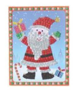 Opakowanie Zestaw kreatywny mikołaj 3