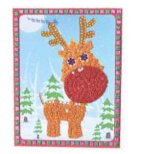 Opakowanie Zestaw kreatywny renifer