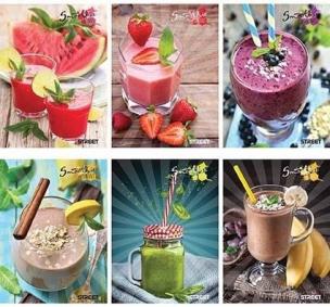 Opakowanie Zeszyt A5/54K linia Smoothie (10szt)