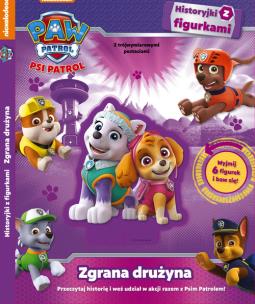 Okładka książki ZGRANA DRUŻYNA PSI PATROL