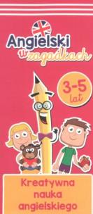 Okładka książki ANGIELSKI W ZAGADKACH KREATYWNA NAUKA ANGIELSKIEGO KAPITAN NAUKA