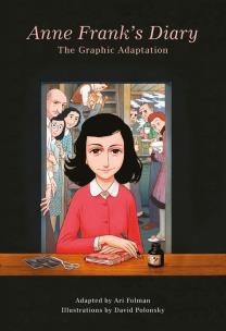 Okładka książki Anne Frank’s Diary: The Graphic Adaptation