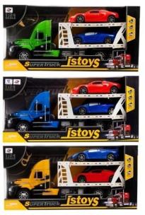 Opakowanie Auto ciężarowe laweta z autami