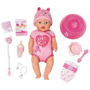 Baby born - Lalka interaktywna. Wydawca: Zapf. Multiszop.pl Opakowanie Baby born - Lalka interaktywna