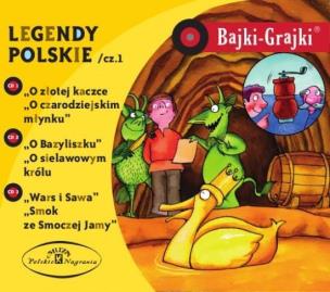 Okładka książki Bajki - Grajki. Legendy polskie Część 1 3CD - Audiobook