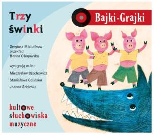 Okładka książki Bajki - Grajki. Trzy świnki CD - Audiobook