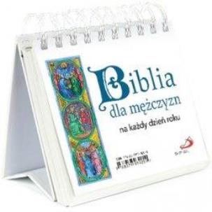 Okładka książki Biblia dla mężczyzn na każdy dzień roku