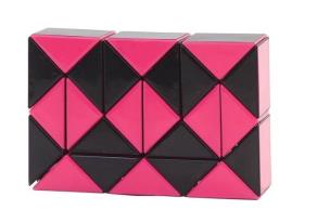 Opakowanie Clown Magic Puzzle magiczny wąż różowy 24 el