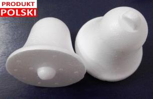 Opakowanie Dzwonek styropianowy ST021 9 cm 6 szt. LUZAKI